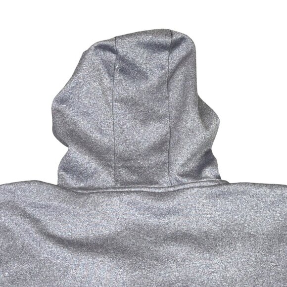 Under Armour Hoodie Womens Small Purple Cold Gear Loose Pullover Fleece Chenille - Picture 10 of 11